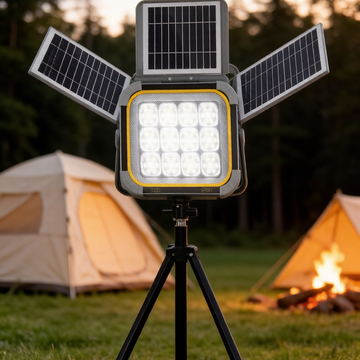 Solar Outdoor LED Floodlight (with Tripod)