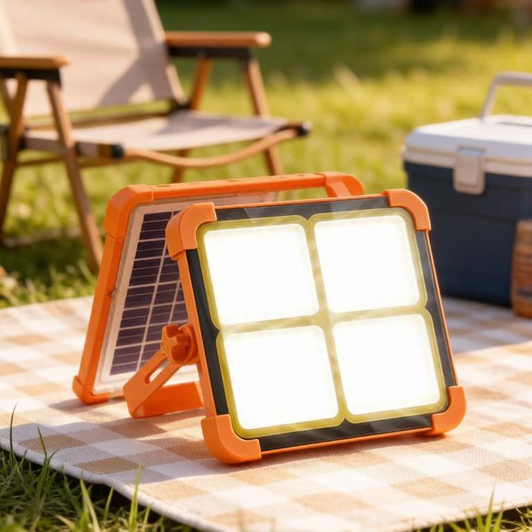 Solar Rechargeable Portable Floodlight